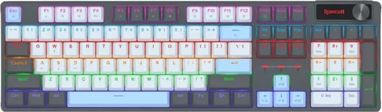 Teclado Gamer Mecânico Redragon Caesura K718GB-R (Inglês - com fio) image