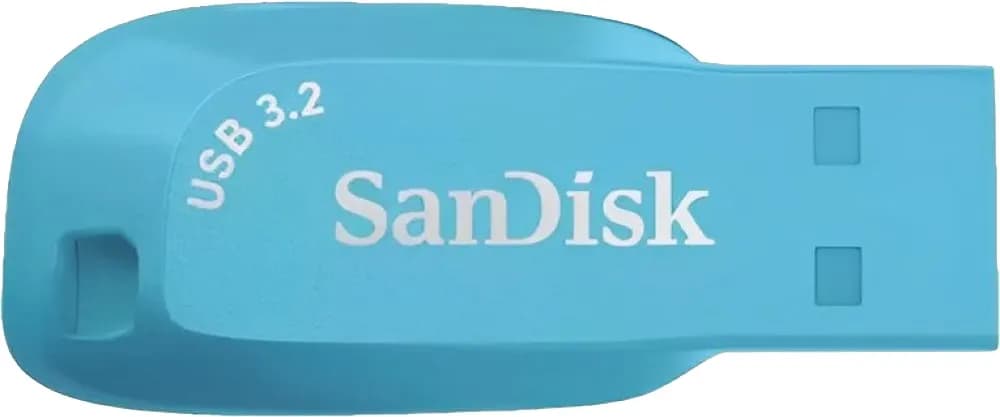 Pendrive SanDisk Ultra Shift USB 3.2 128GB 100MB/s Celeste image