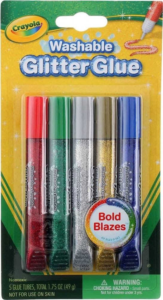 Cola com Glitter Crayola Lavável - 69-3522 (5 Unidades) image