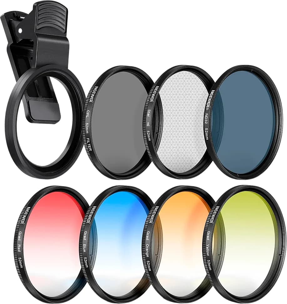 Kit de Filtro de Lente para Celular Neewer 52mm - ND32 image