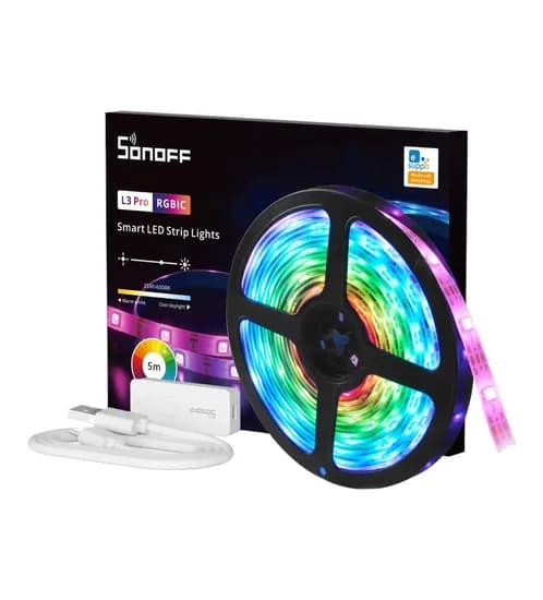 Fita de LED Inteligente Sonoff Wifi L3-5M-Pro de 5 Metros image