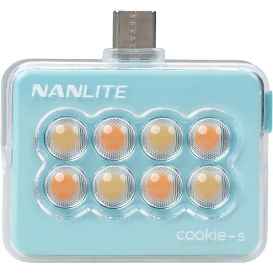 Luz LED Nanlite Cookie-s USB-C Azul image