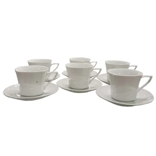 Jogo de Taça Porcelana 200ML 6 Peças image