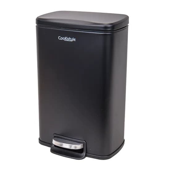 Lixeira de Aço Inox 5L Preto Fosco image