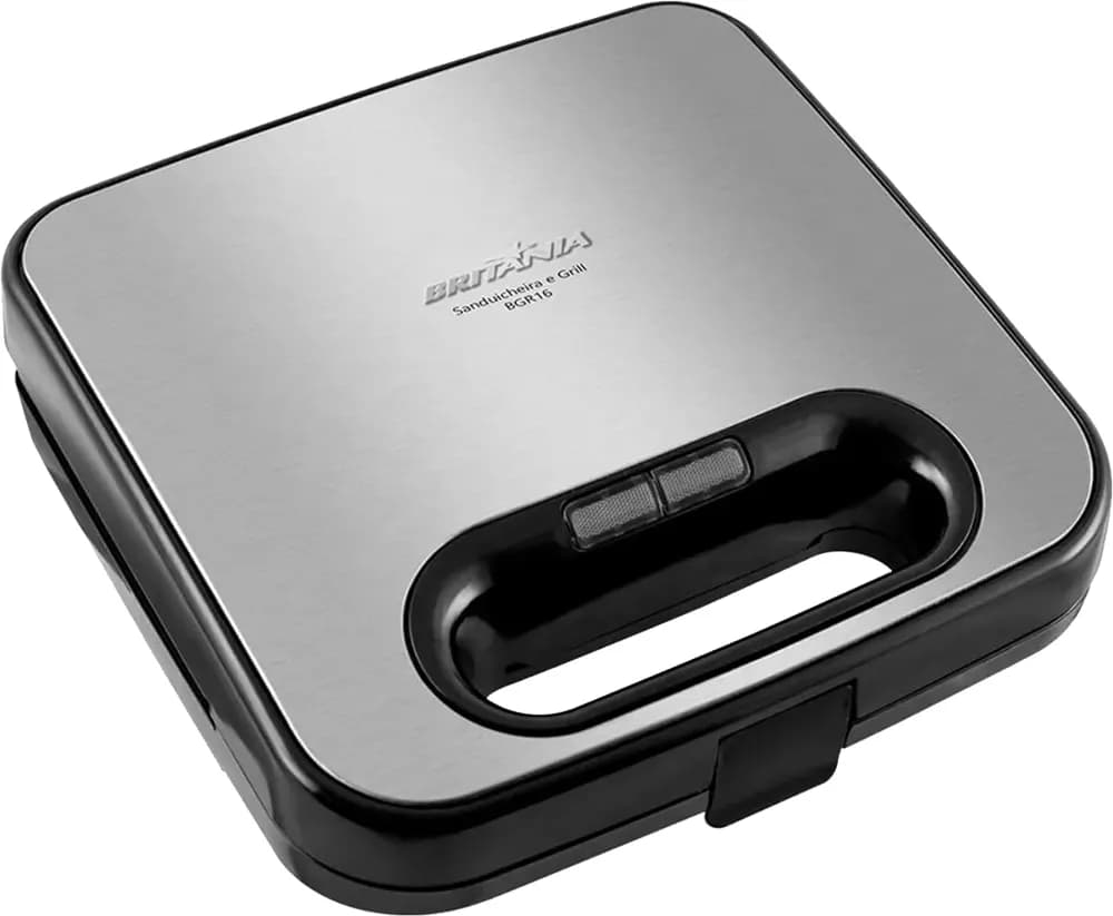 Sanduicheira e Grelha Britânia Redstone Inox BGR16 750W - 220V-60Hz image