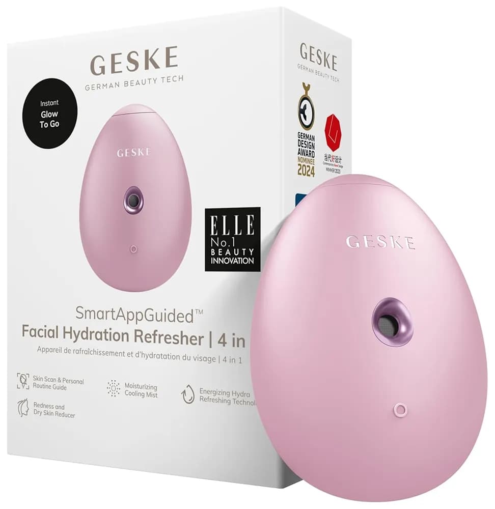 Humidificador Facial GESKE Hydration Refresher 4 en 1 - Pink image