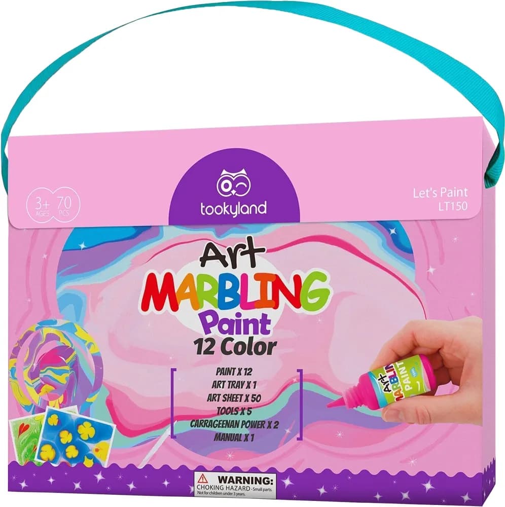 Kit de Pintura para Marmorização Tookyland Marbling Paint - LT150 (12 cores) image