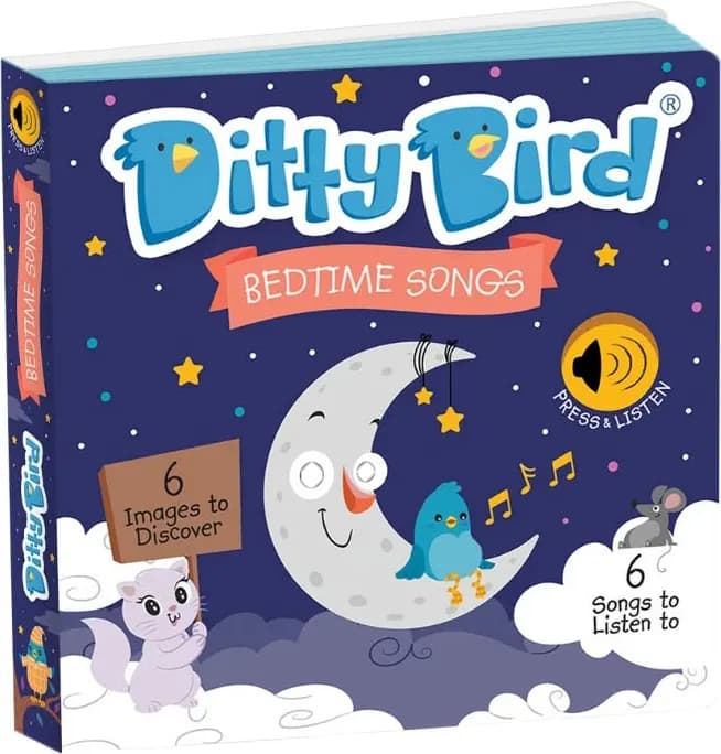 Livro Musical Ditty Bird Canções de Ninar - 978-0-6482685-6-7 image