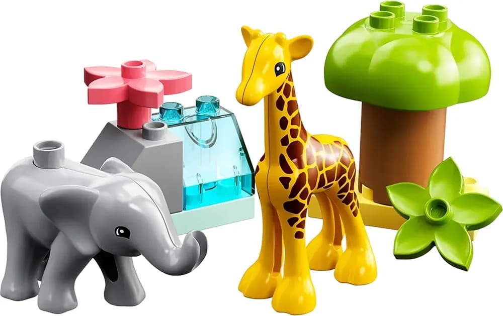 Jogo de Construção Lego Duplo Animais Selvagens da África - 10971 (10 peças) image