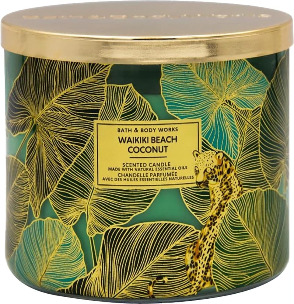 Vela Aromática Bath & Body Works Waikiki Beach Coconut - 411g image