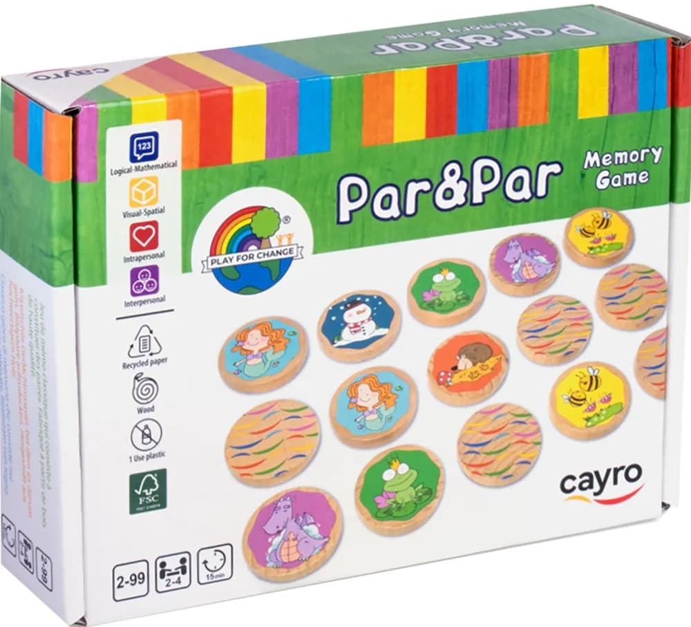 Jogo de memória Cayro 848 Par e Par image