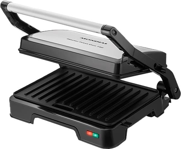 Sanduicheira e Grill Mondial Master Press Inox Preto PG-01-18 1000W 220V/60Hz image