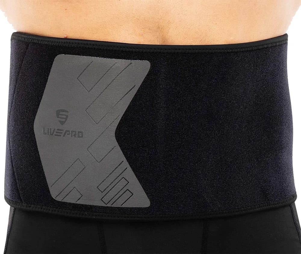 Faixa abdominal LIVEPRO LP8718 - Preto image