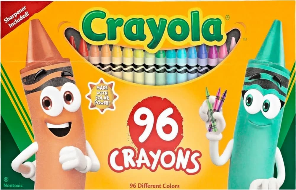 Giz de Cera Crayola 52-0096 (96 unidades) image