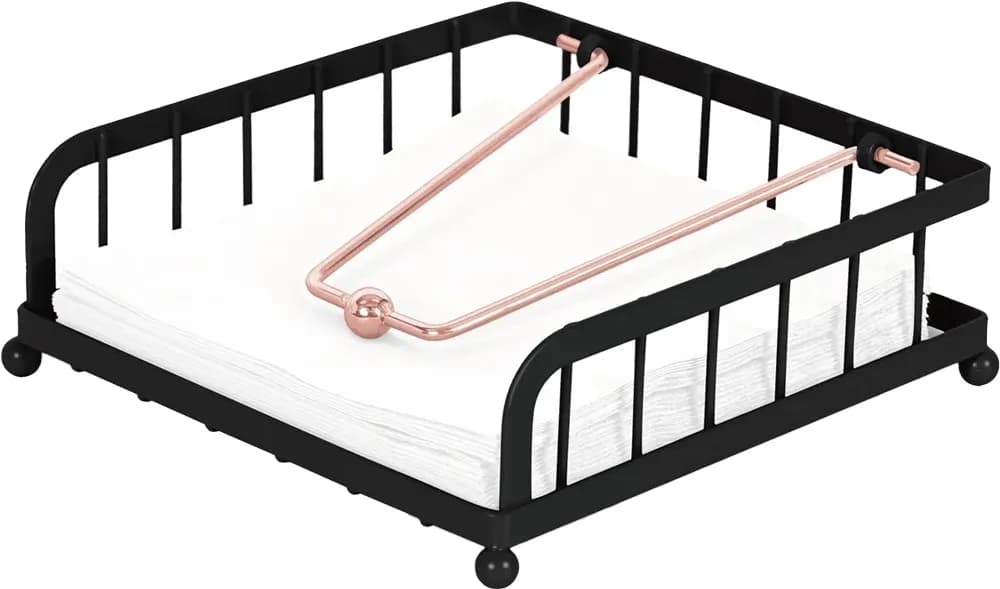 Porta Guardanapo Berlinger Haus Coleção Rosa Negra - BH-6768 image