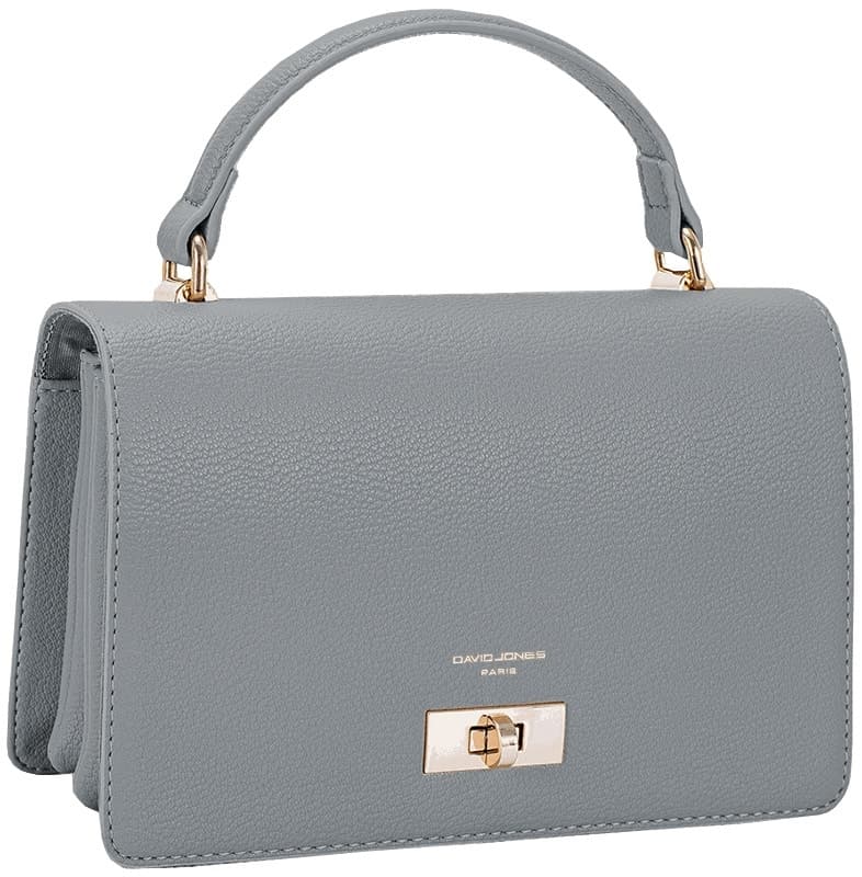 Bolsa Feminina David Jones CM6791 Cinza Aço image