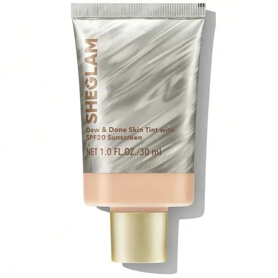 Tinta Facial Sheglam Dew & Done Skin Tint FPS20 Porcelana 30ML image