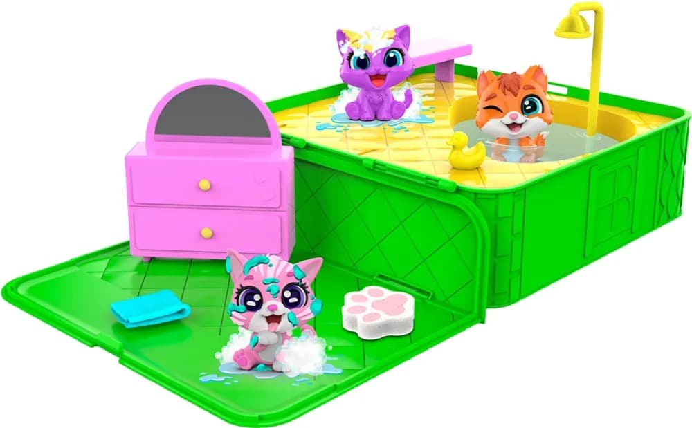Spray Limpeza Washy Kitties 2 Em 1 Kidz World - K02WFK05 image