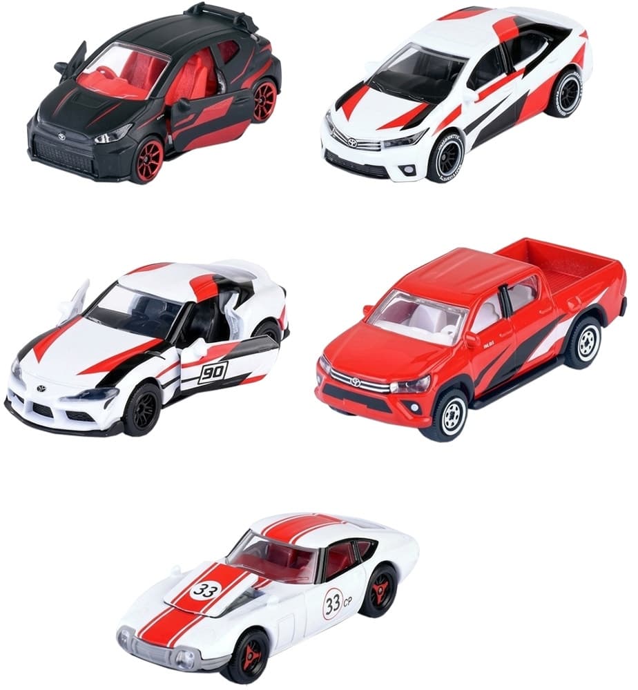 Carros Toyota Japan Racer Majorette - 85 0210 5003 (5 unidades) image