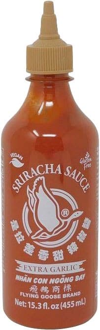 Molho Picante Flying Goose Extra Garlic - 455ml image
