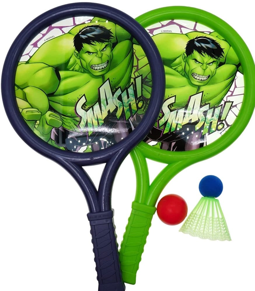 Kit de Raquetas Marvel Avengers Hulk Boom Ball Ja-Ru - 6826 B image