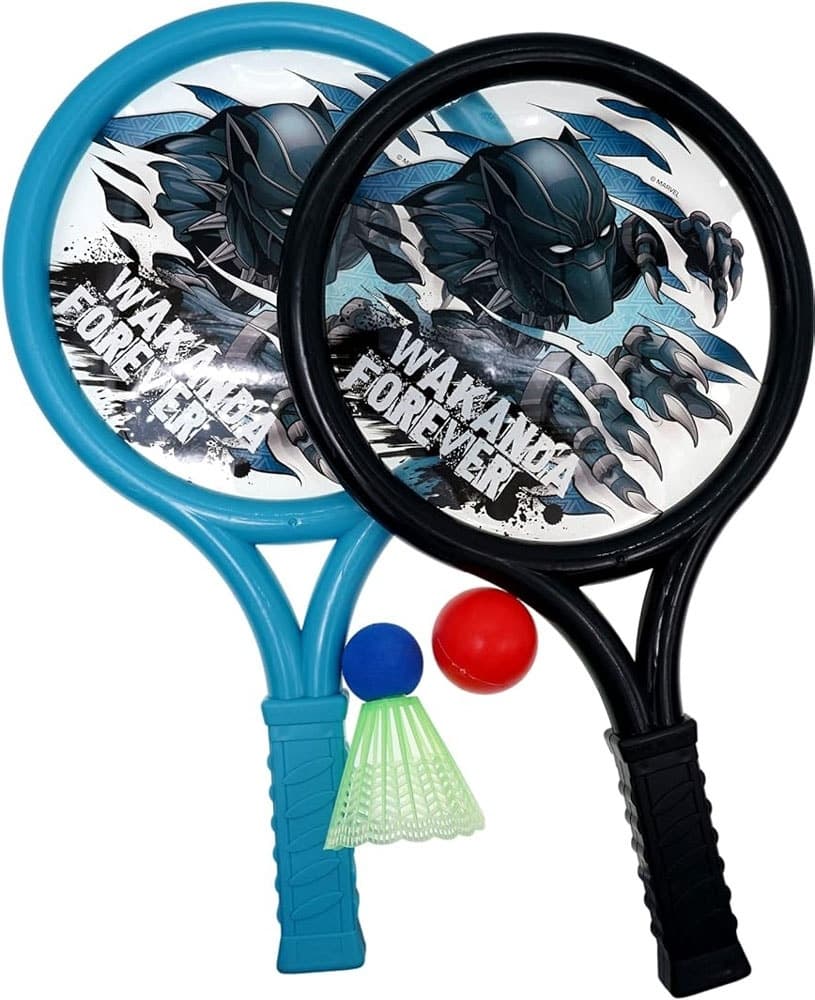 Kit de Raquetas Marvel Avengers Black Panther Boom Ball Ja-Ru - 6826 C image