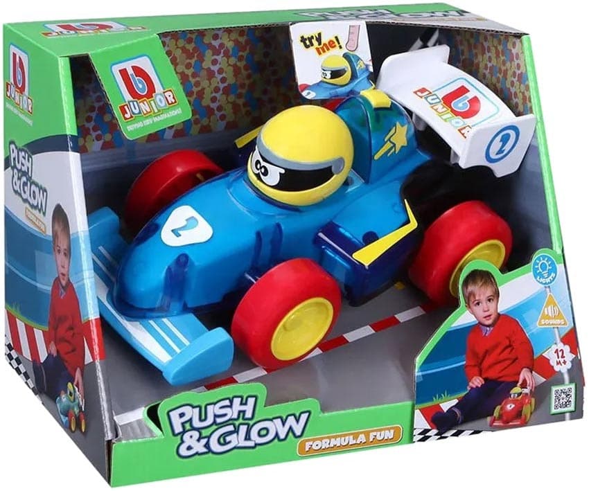 Carro de Polícia Push & Gloow BBJunior - 16-89100 image
