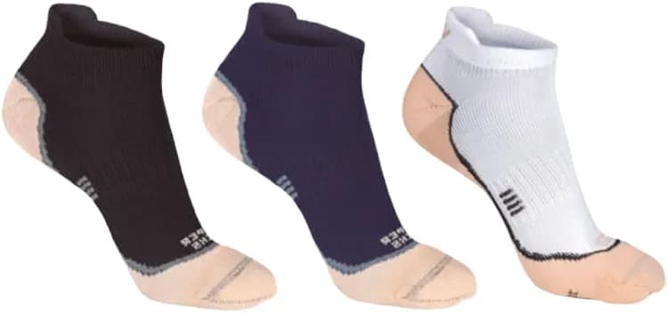 Meias Soquete de Cobre Esportiva MediVaric L/XL - 560KP0823 (3 pares) image