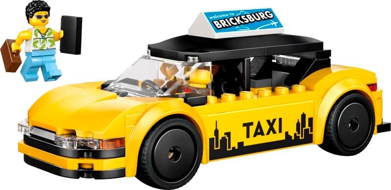 Jogo Lego City Táxi Amarelo - 60487 (122 peças) image