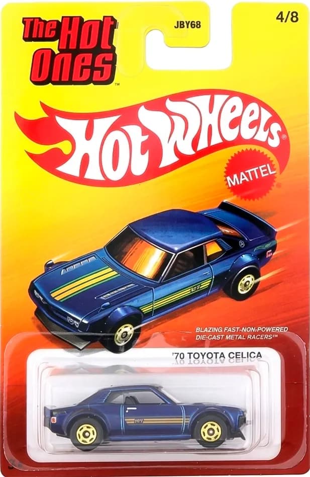Carro Hot Wheels Toyota Celica 70 Metal The Hot Ones - JBY68 image
