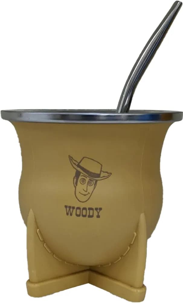 Copo + Bombilla Para Chimarrão PPR - Woody image