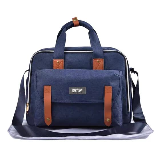 Bolsa de Bebê Cor Azul Marinho image