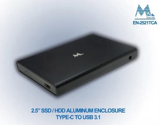 Gaveta para HD 2.5 Mtek EN-2521TCA Tipo-C 3.1 image