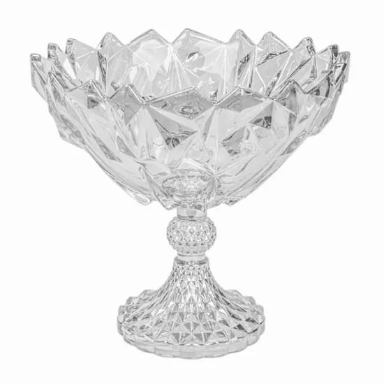 Fruteira Decorativa de Vidro 23.5X22.5CM image