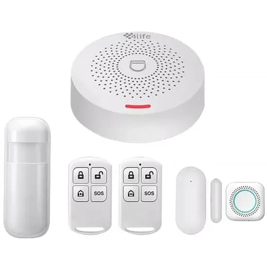 Alarme Residencial 4LIFE FL150 Wifi - Branco image