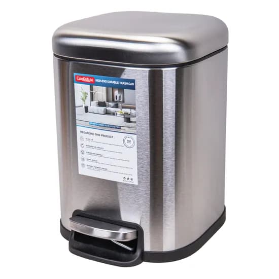 Lixeira de Aço Inoxidável 6L image