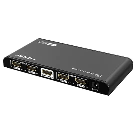 Divisor de HDMI 1 para 4 4K2K 60HZ 3D HDR IU1314EDID-V3 image