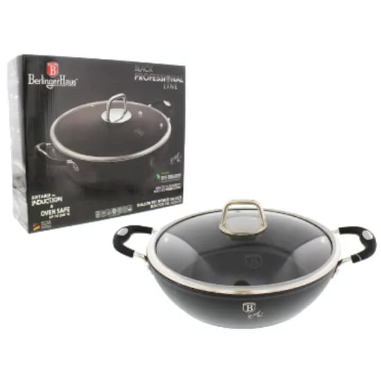Panela com Tampa Mármore Preto 3.8L image