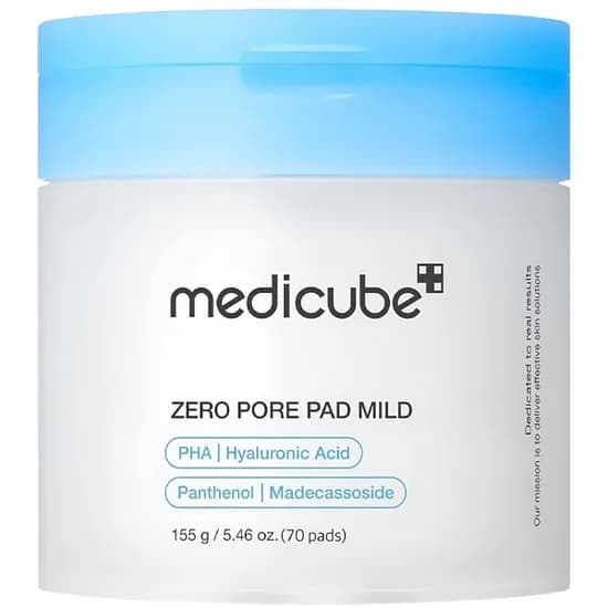 Almofadas Tônicas Medicube Zero Pore Pad Mild de 70 Unidades image