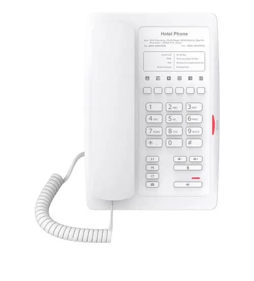 Telefone Fanvil H3-WH IP 2 Linhas Sip (para Hotel) Branco image