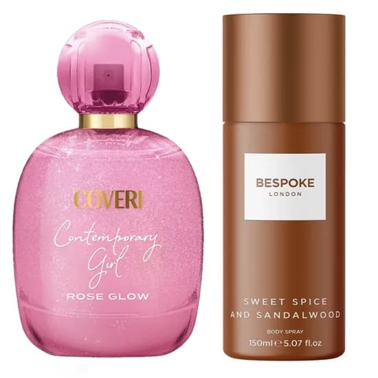Kit Perfume Feminino Enrico Coveri Contemporary Girl Rose Glow Edp 100 ML + Loção Corporal 150 ML image