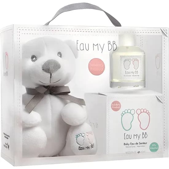 Kit Perfume Infantil Air-Val Eau MY BB Edt 60ML + Pelúcia - Unissex 2 Peças image