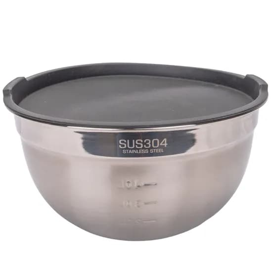 Tigela de Inox com Tampa 26CM image