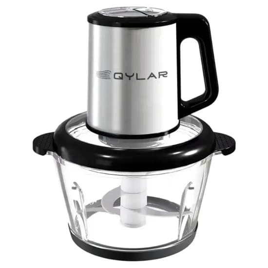 Triturador de Alimentos Qylar Tritu Max Pulse QY-2013 500W 220V 2L - Preto/Aço Inox image
