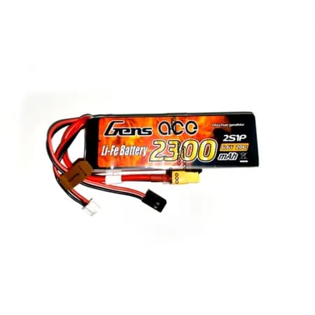 Bateria Gens Ace 6,6V 2300MAH 20C Life Futaba/XT60 B-20C-2300-6,6V-2S1P image