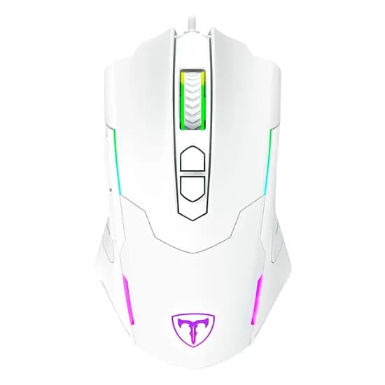 Mouse Gamer T-Dagger Brigadier T-TGM206W RGB 7200 DPI USB - Branco image