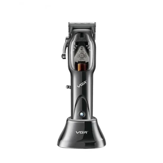 Máquina de Cortar Cabelo e Barba VGR V-653 Profissional Preto image