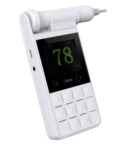 Detector Doppler Fetal Portátil Digital YK-90S Branco image