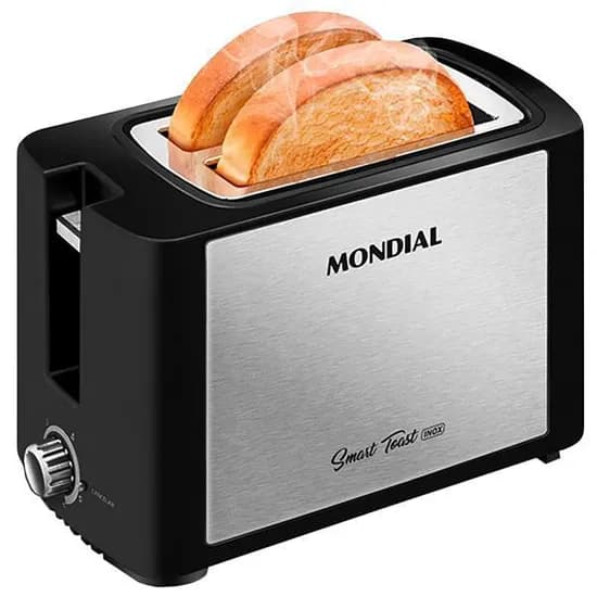 Torradeira Mondial Inox T-13 para 2 Pães - 220V image