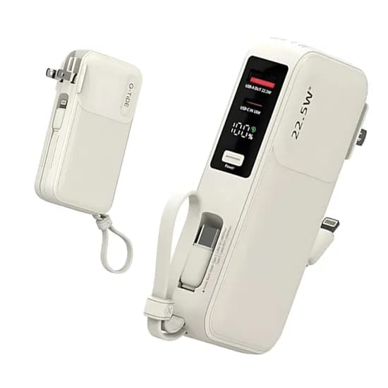 Bateria Auxiliar G-Tide TRAVELER-1 - 10000MAH - Bege image